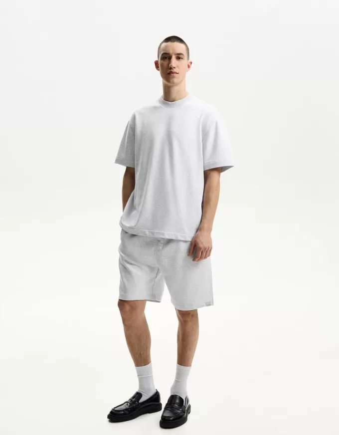 Short sleeve plush T-shirt Short sleeve plush T-shirt