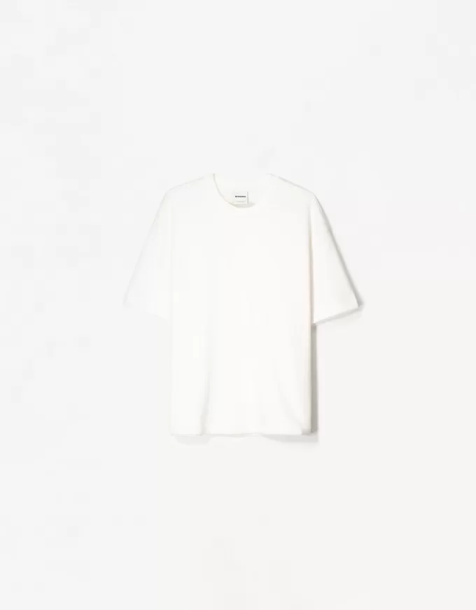 Short sleeve plush T-shirt Short sleeve plush T-shirt