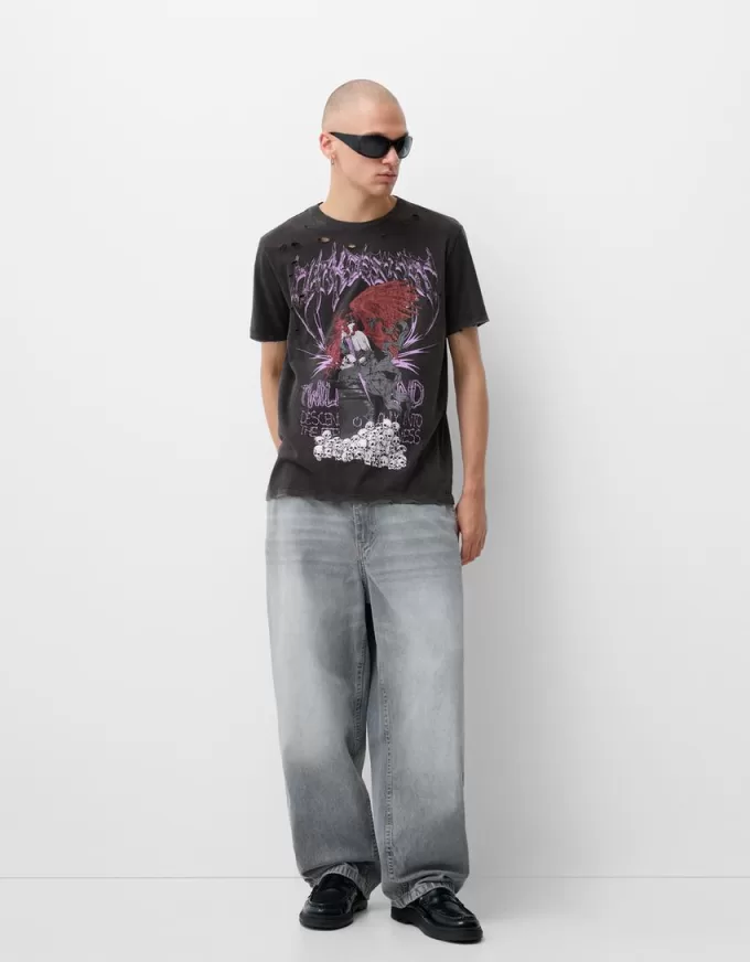 Short sleeve print T-shirt Short sleeve print T-shirt