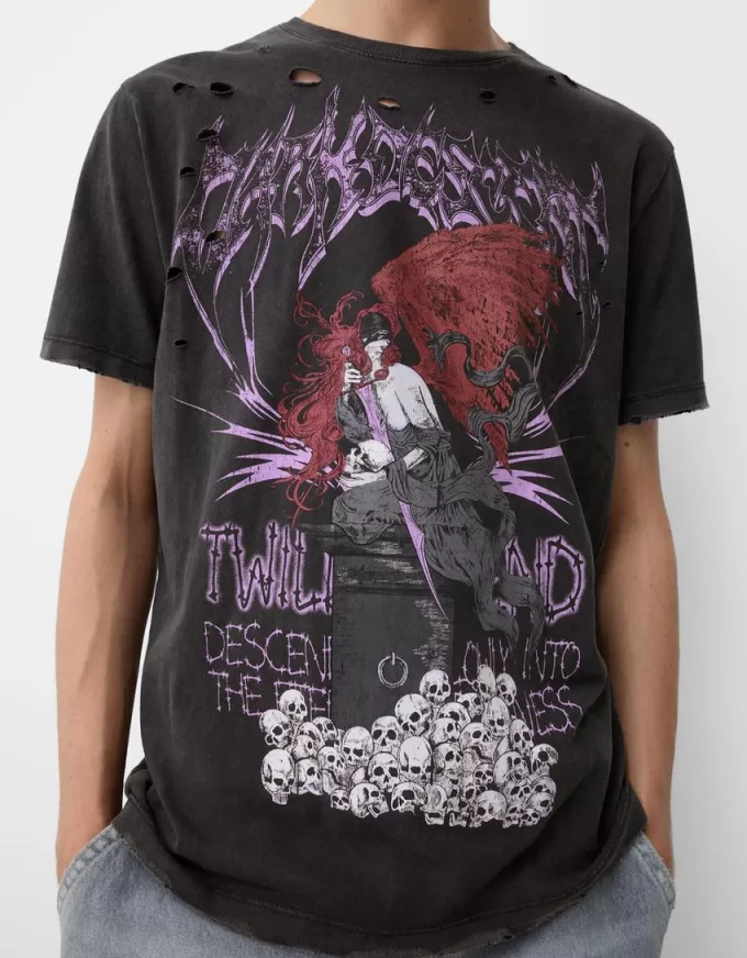 Short sleeve print T-shirt Short sleeve print T-shirt