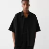 Short sleeve tailored boxy fit shirt Short sleeve tailored boxy fit shirt