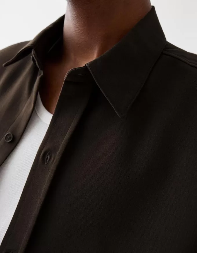 Short sleeve tailored boxy fit shirt Short sleeve tailored boxy fit shirt