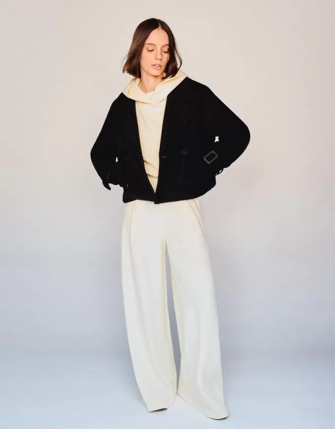 Short soft trench coat Short soft trench coat