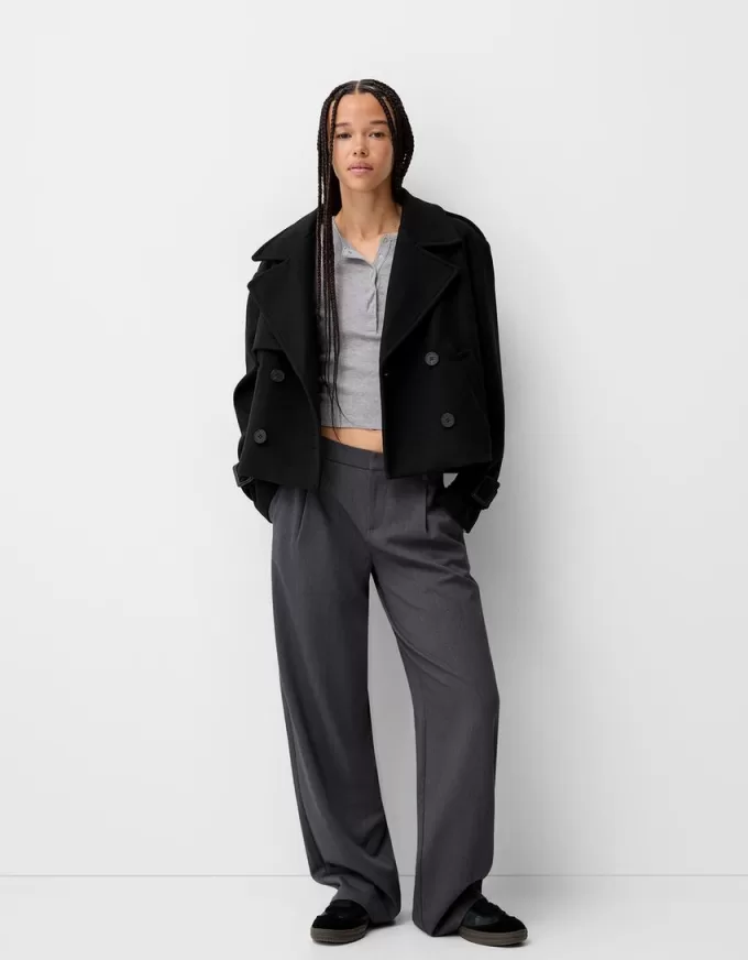 Short soft trench coat Short soft trench coat