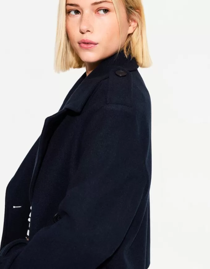 Short soft trench coat Short soft trench coat