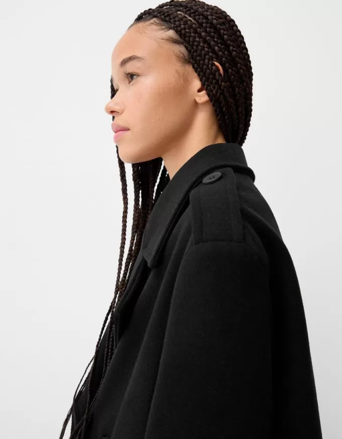 Short soft trench coat Short soft trench coat