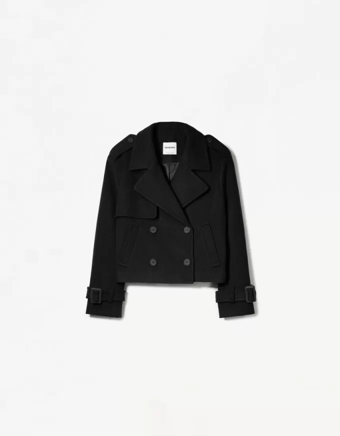 Short soft trench coat Short soft trench coat