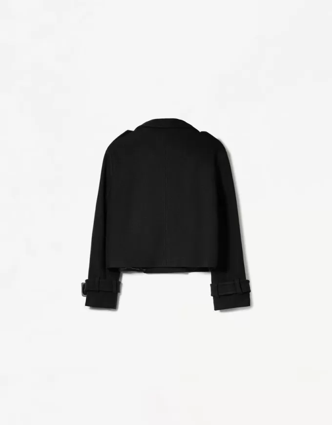 Short soft trench coat Short soft trench coat