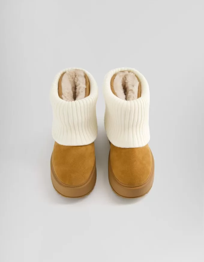 Sock platform ankle boots Sock platform ankle boots