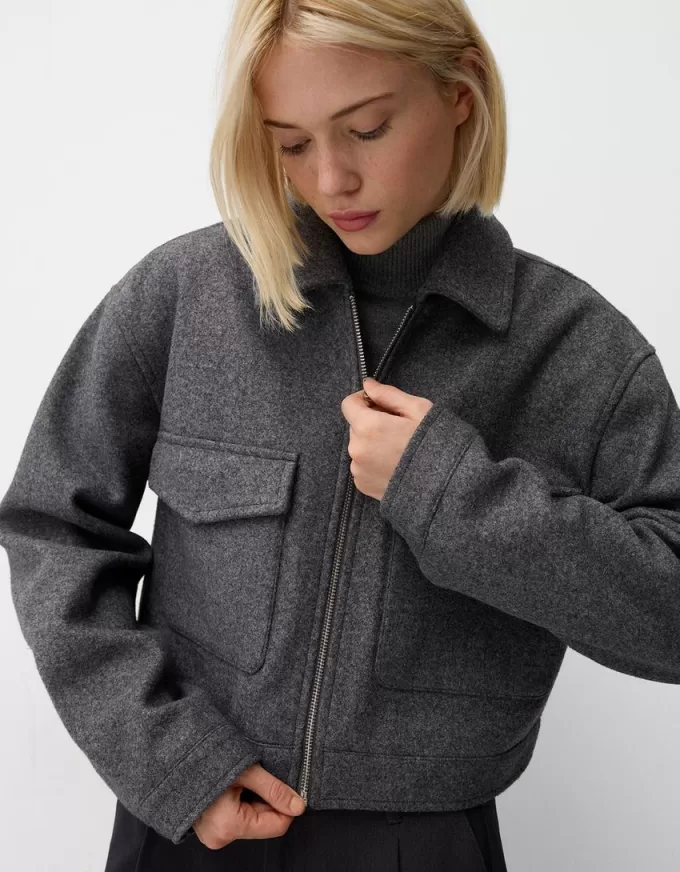 Soft cropped jacket Soft cropped jacket