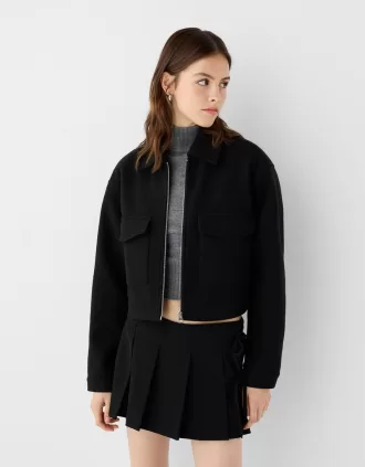 Soft cropped jacket