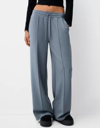 Soft wide-leg pants