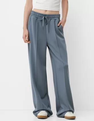 Soft wide-leg pants