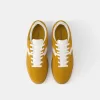 Split leather retro sneakers Split leather retro sneakers