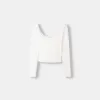 Square neckline long sleeve T-shirt Square neckline long sleeve T-shirt