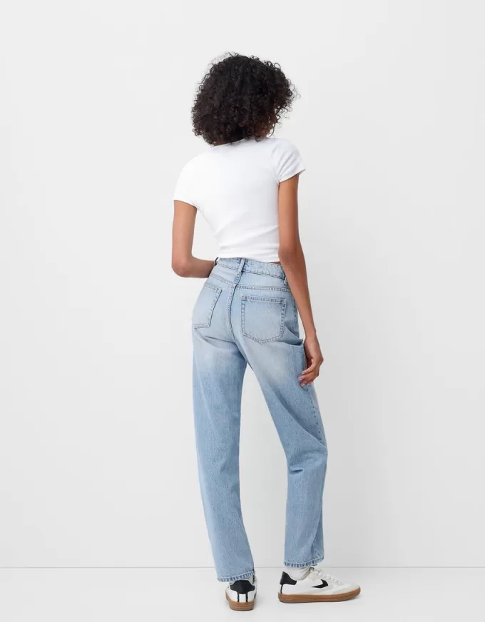 Straight fit wide-leg jeans Straight fit wide-leg jeans