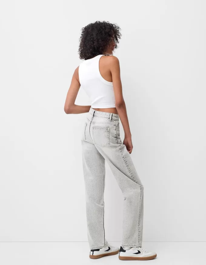 Straight fit wide-leg jeans Straight fit wide-leg jeans