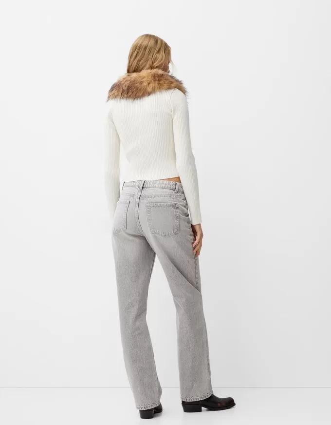 Straight fit wide-leg jeans Straight fit wide-leg jeans