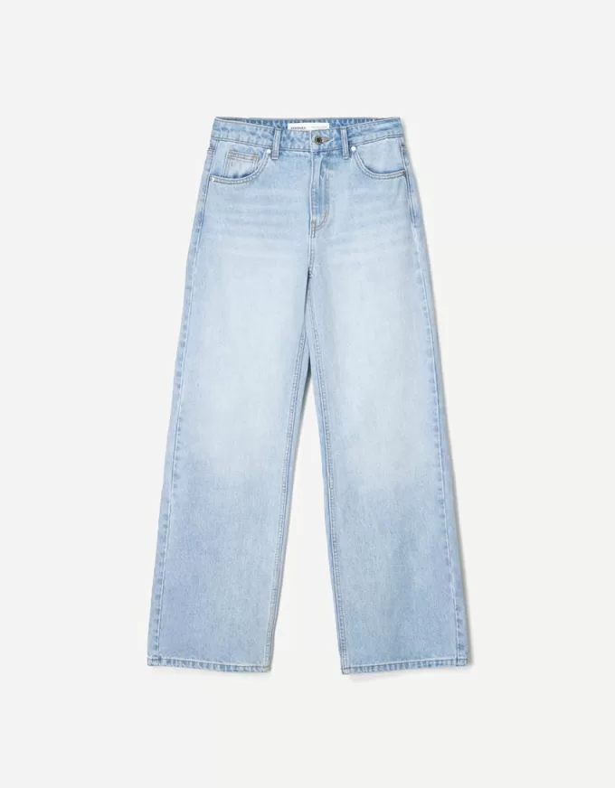 Straight fit wide-leg jeans Straight fit wide-leg jeans