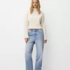 Straight fit wide-leg jeans Straight fit wide-leg jeans