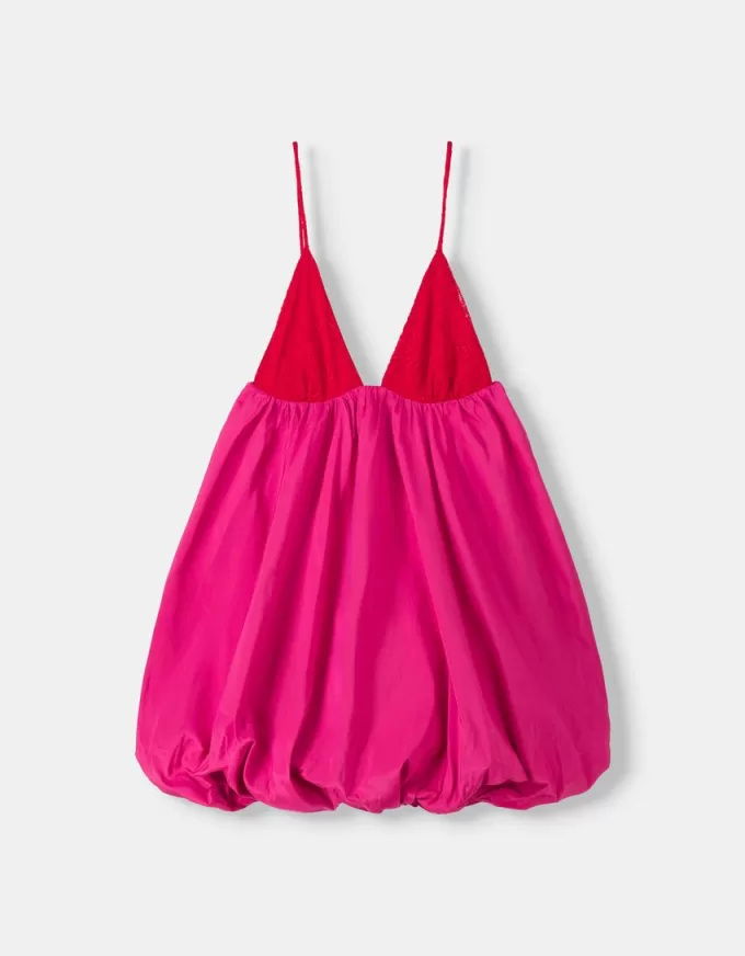 Strappy balloon mini dress Strappy balloon mini dress