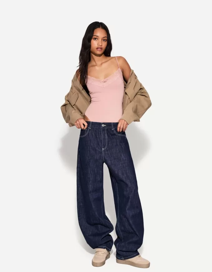 Strappy blonde lace bodysuit Strappy blonde lace bodysuit