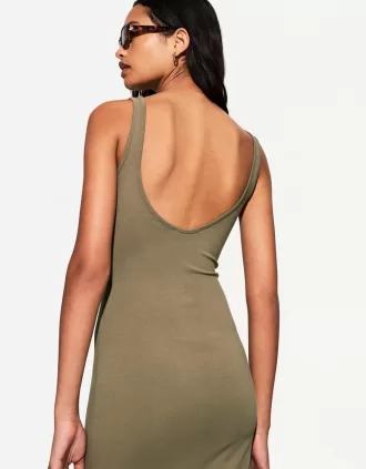 Strappy midi dress