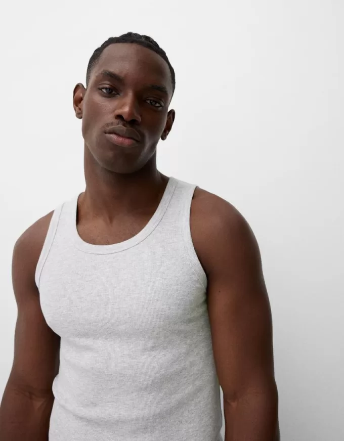 Strappy ribbed top Strappy ribbed top