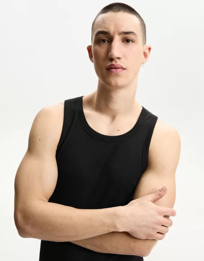 Strappy ribbed top Strappy ribbed top