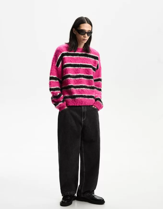 Striped boxy fit sweater Striped boxy fit sweater