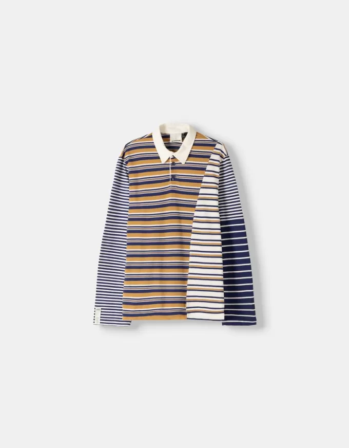 Striped long sleeve polo shirt Striped long sleeve polo shirt