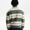 Striped polo sweater Striped polo sweater