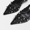 Studded kitten-heel shoes Studded kitten-heel shoes