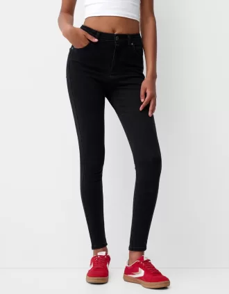 Super high-rise skinny jeans