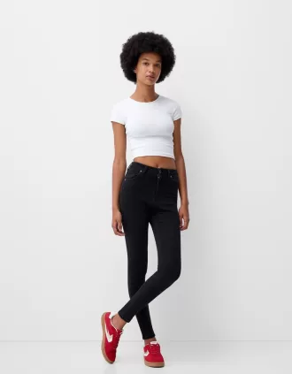 Super high-rise skinny jeans