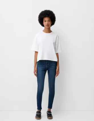 Super high-rise skinny jeans