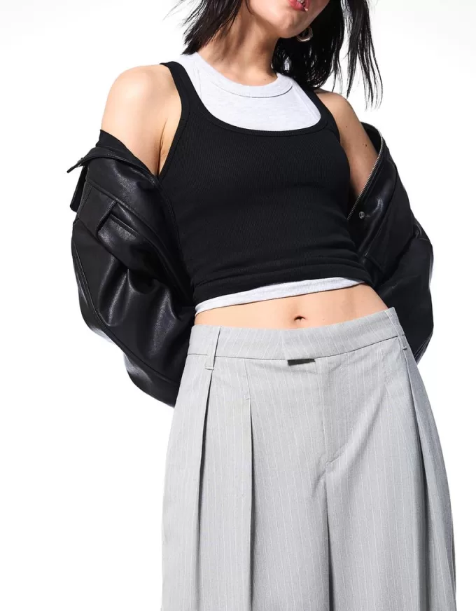 Tailored balloon fit pants