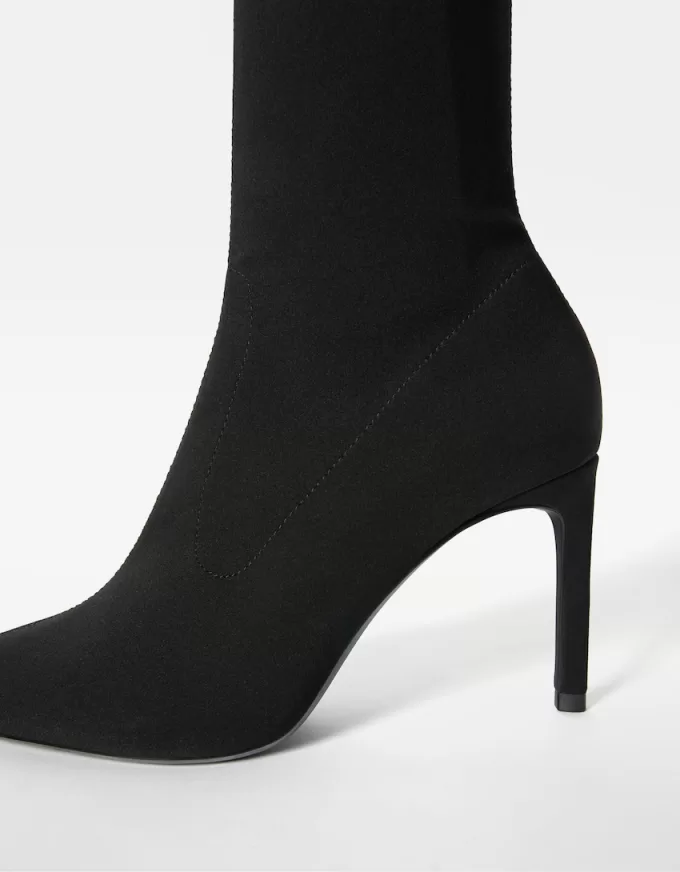 Tailored high-heel ankle boots Tailored high-heel ankle boots