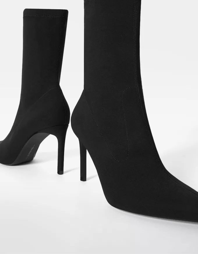 Tailored high-heel ankle boots Tailored high-heel ankle boots