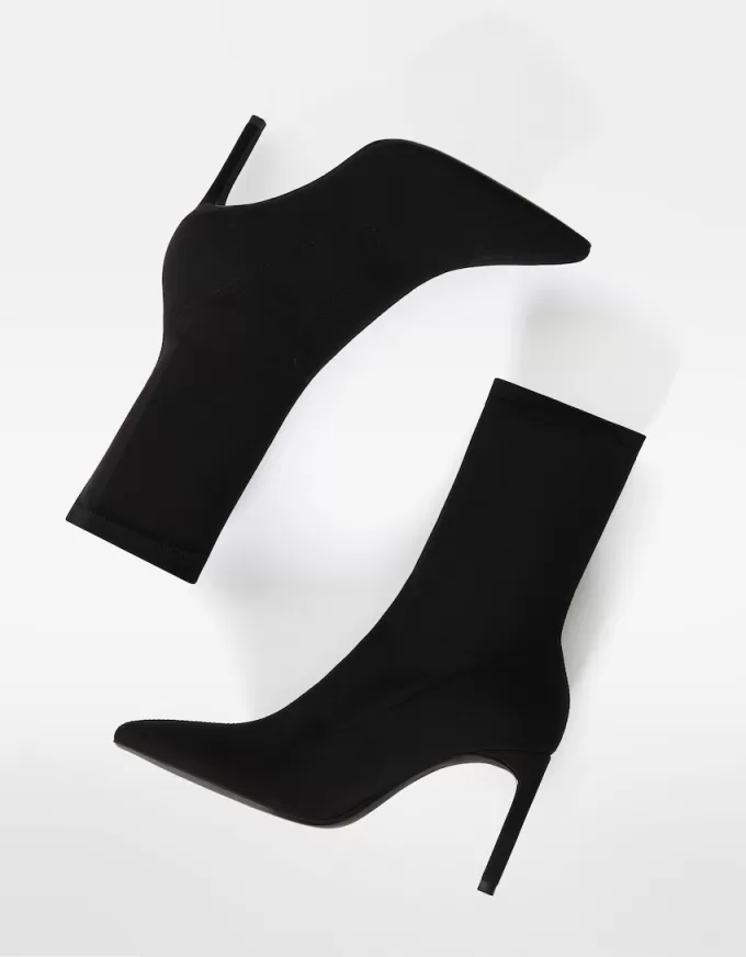 Tailored high-heel ankle boots Tailored high-heel ankle boots