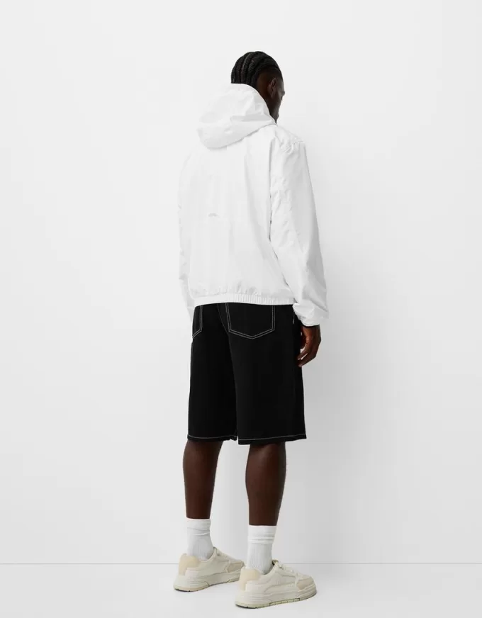 Technical jacket with hood Technical jacket with hood