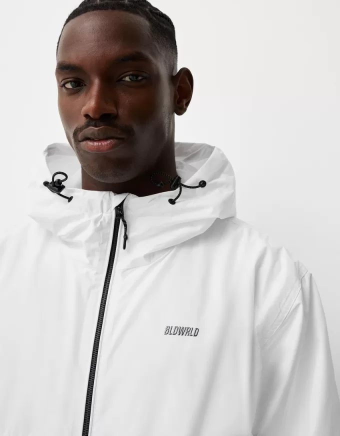 Technical jacket with hood Technical jacket with hood