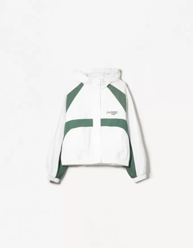 Technical jacket with hood Technical jacket with hood