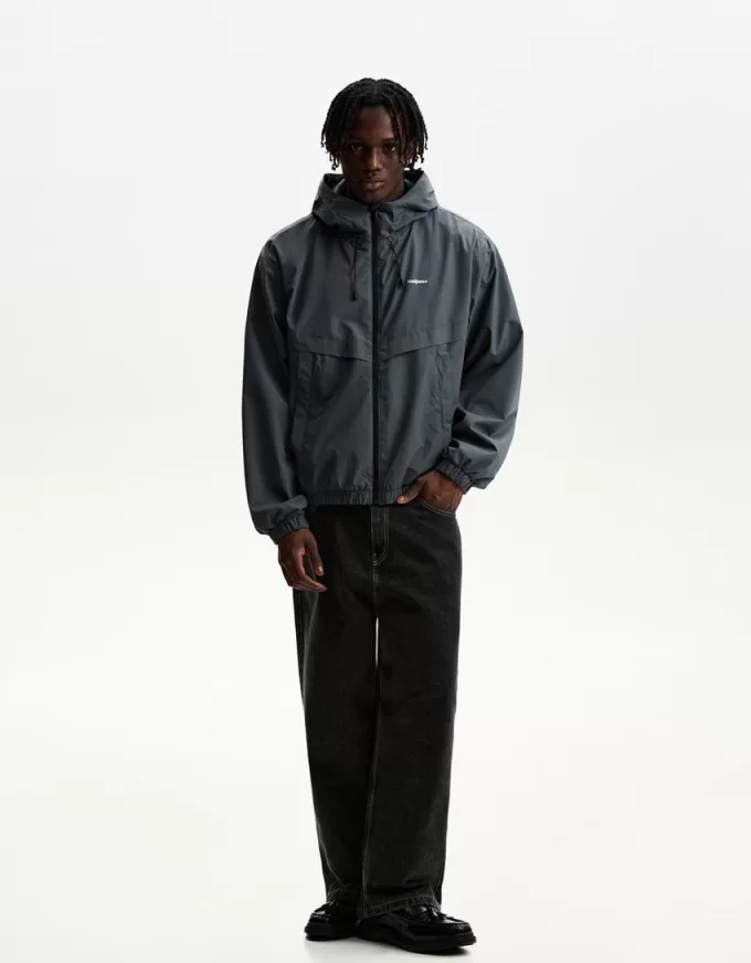 Technical jacket with hood Technical jacket with hood