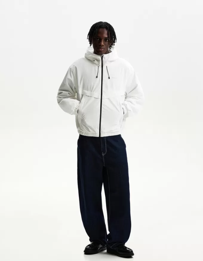 Technical jacket with hood Technical jacket with hood