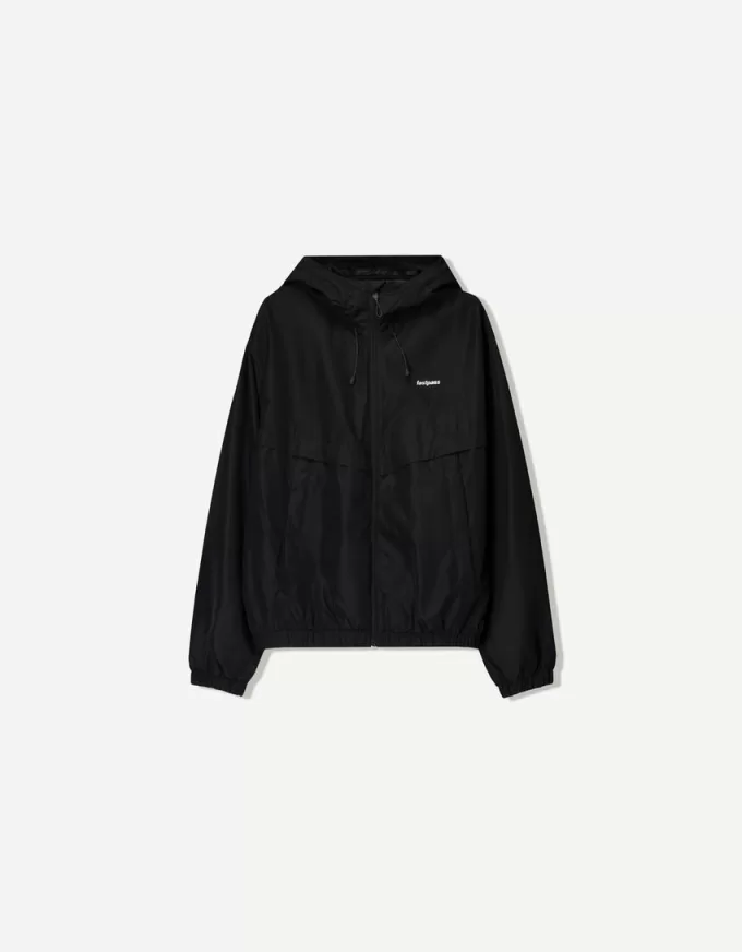 Technical jacket with hood Technical jacket with hood