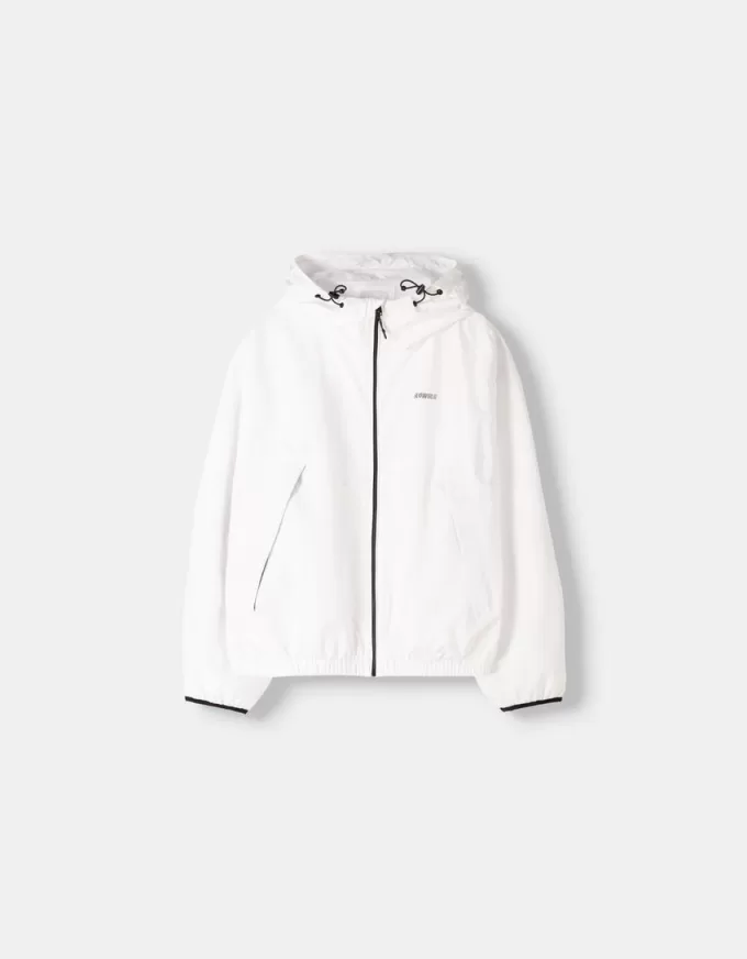 Technical jacket with hood Technical jacket with hood