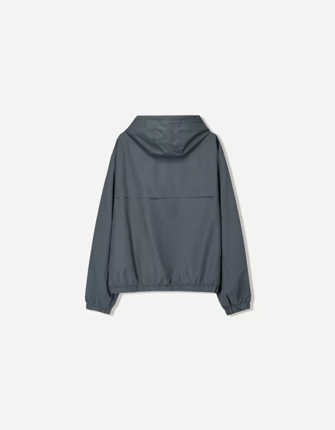 Technical jacket with hood Technical jacket with hood