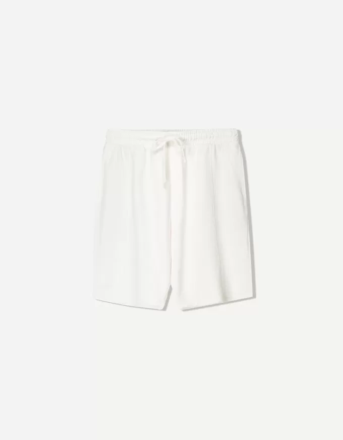 Textured Bermuda shorts Textured Bermuda shorts