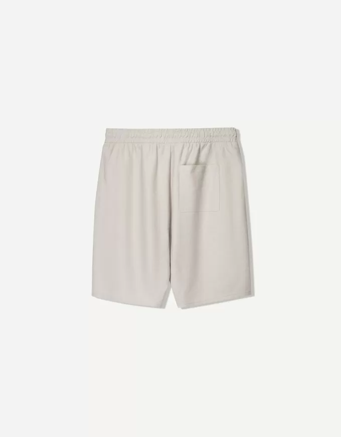 Textured Bermuda shorts Textured Bermuda shorts